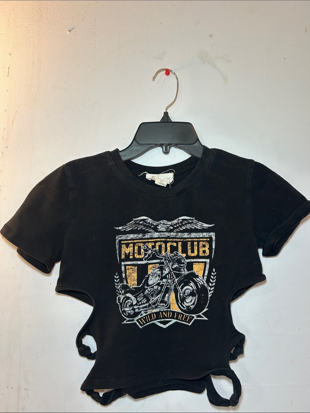 Outlaw Motoclub Cropped Shirt
